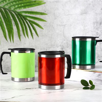 Reutilizabl plastik glase tas kafe